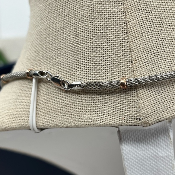 Vintage 925 Sterling Silver MILOR Italy Necklace – Estate Collection - Picture 6 of 14